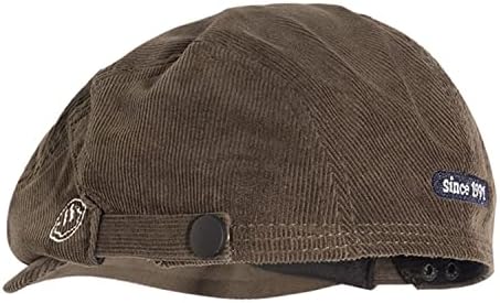 קרוגו לגברים ניוז בוי דירה כובע קורדרוי קיסוס קיסוס כובע חורפי קז'ון ברווז חורפי כובע כובע גולף אירי אירי