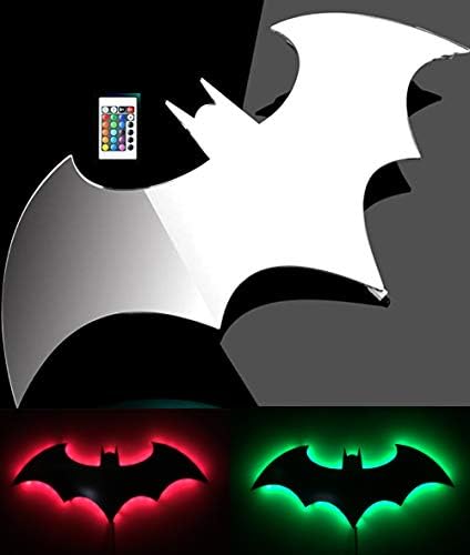 אור באטמן באטמן מתנות לגברים הוביל אורות עבור שינה צבעוני שלט רחוק הקרנת לילה אור, חג קישוט אור, מתאים