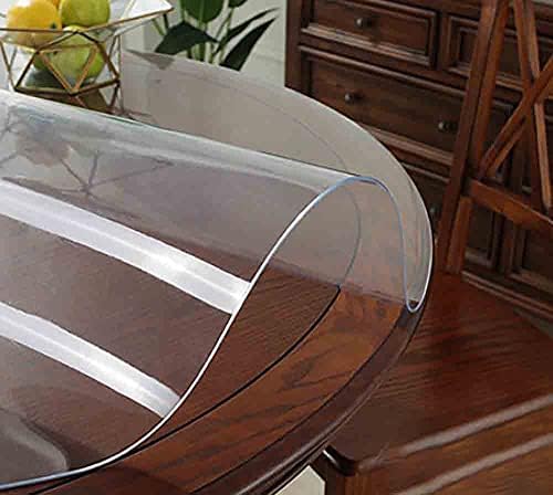 פרקלה עגולה עגולה מפלסטיק שולחן שולחן שולחן מגן ריהוט עיגול כיסוי ויניל עמיד למים PVC עמיד חום לחום