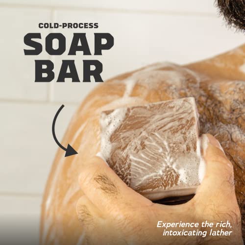 בר סבון יער מורחב: סבון בר טבעי לגברים: סבון בר זפת אורן, בורבון חבית עץ, בריזה בירצ ' ווד, הדר ארז ושמפו ומרכך
