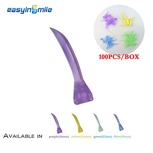 EasyInsmile 100 חתיכות טריזים פלסטיים חד פעמיים לשימוש שיניים חדש שיניים חד פעמיות טריזים דיאסטמה