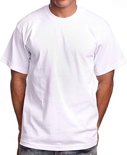 חולצת טריקו של צוואר שרוול סופר-כבד של גברים