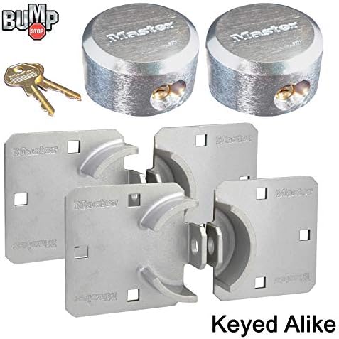 Master Lock-HASP/Abrided Kackle Keyed Adocloss 770-6271NKA-2 W/Technology Technology Technology