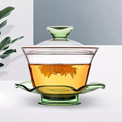 ערכת קומקום זכוכית עם מכסה עמידה בחום אביזרים יצרנית תה קערה תה תה בית משק בית גדול קונגפו כוס