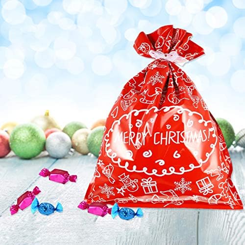 קבילוק 20 יחידות חג המולד שרוך מתנת שקיות נייד סוכריות טוטס מתנת שקיות