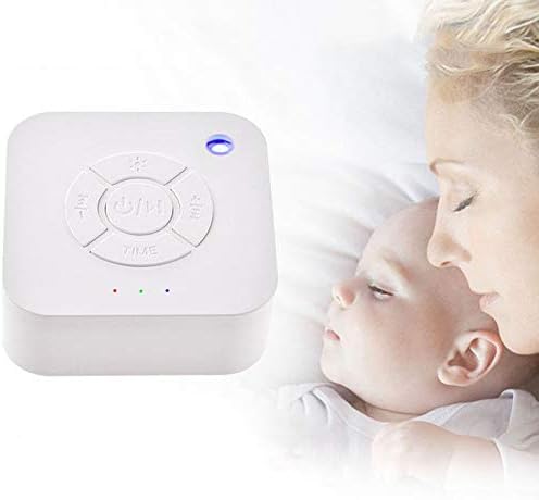 מכונת רעש לבנה של LNLN, עזרה לשינה לתינוק, USB נטענת מכונת שינה מכונה שינה, להרפיה שינה לנסיעות במשרד