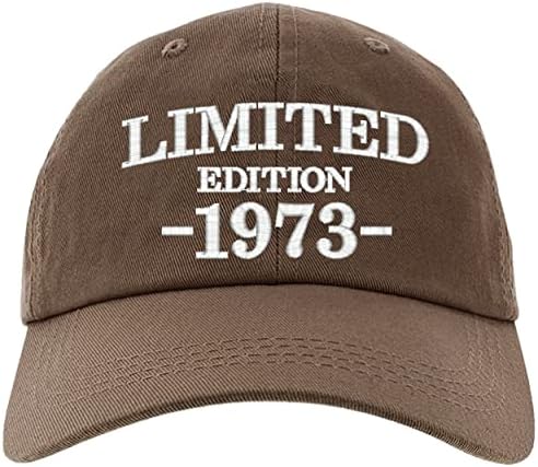 יום הולדת 50 מהדורה מוגבלת 1973 כובע בייסבול - כל החלקים המקוריים