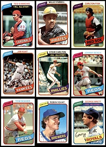 1980 Topps Baseball Set Set Ex/MT+
