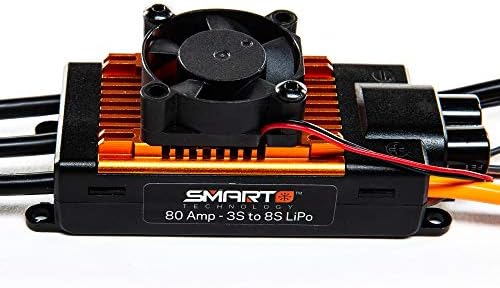 Spektrum Avian 80 AMP Amp Smart ESC ללא מברשות, 3S-8S, SPMXAE1080