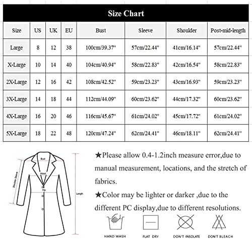 מעילי בלייזר לנשים חליפת ז'קט סיבתיות של עסקים אופנה פלוס ז'קט בגודל גודל בלייזר דש משרד שרוול ארוך חליפה