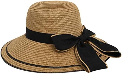 סאן קשת גדולה נשים חוף כובעי חוף כובע קש תקליטון כובע קיפול קיץ כובעי בייסבול רחבים כובעי עבודה חיצוניים