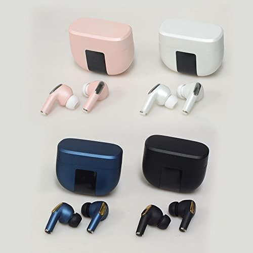 אוזניות Bluetooth אמיתיות אוזניות אלחוטיות 60 שעות השמעה LED LED תצוגת אוזניות עם מארז טעינה אלחוטי IPX5 עמיד