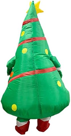 עמוס סנטה חליפות מתנפח חג המולד תלבושות חג המולד עץ בגדי 150 כדי 190 סמ גובה פסטיבל המפלגה קוספליי
