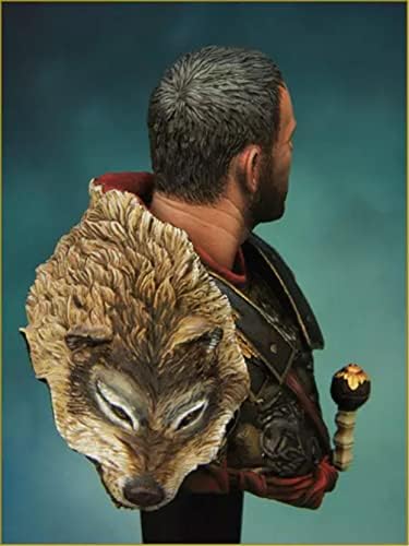 גודמואל 1/10 מפקד צבאי רומי עתיק דגם חזה דמות שרף / ערכת יצוק למות חייל אינו מורכב ולא צבוע