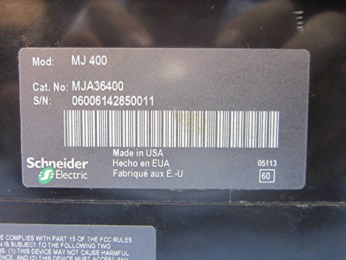 כיכר D I-Line MJA36400 MJ 400 AMP PowerPact Curage מפסק MJ400 400A HACR