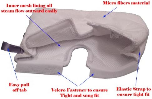 סטנדרטי גודל / גדול / משולש קיטור סמרטוט החלפת כיס רפידות עבור אירו-פרו כריש ס3501 ס3601 ס3901 ס3550 ס450 מילוי