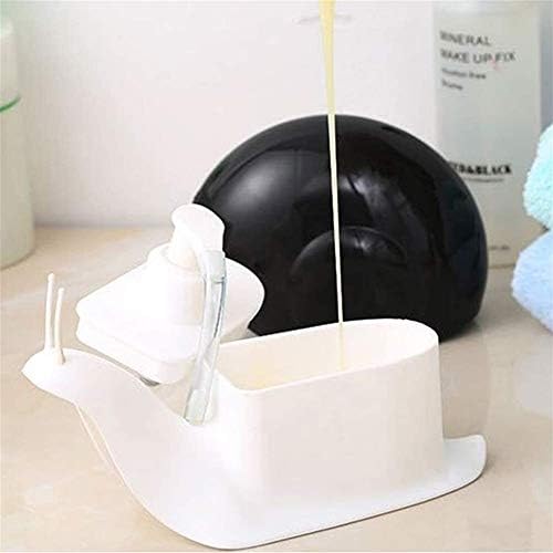 מתקן סבון בצורת חילזון בצורת חילזון - בקבוק קרם קרם קרם קרם - לחדר אמבטיה למטבח