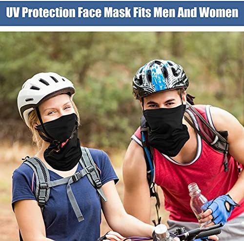 הגנת UV הגנה מסכת פנים קירור צוואר צוואר גייטר בלקלאבה בנדנה