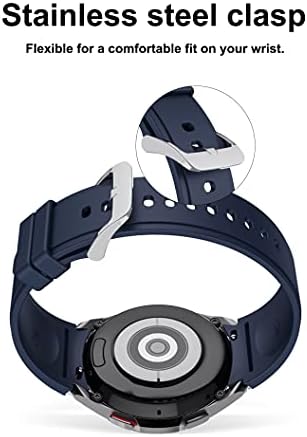 להקות חבילות Aukvite 3 עבור Samsung Galaxy Watch 4, Galaxy Watch 4 רצועות שעון קלאסיות החלפת