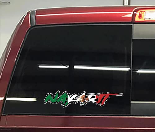 Nayarit מקסיקו מדבקה מדבקה חלון פגוש פגוש משמשה קדמית רכב שטח MX Bandera Mexican State