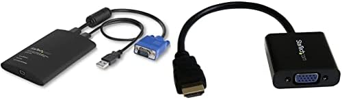 Startech.com מתאם עגלת התרסקות USB - העברת קבצים ווידאו - מחשב נייד חדר שרת נייד לקונסולת KVM COSSOLE