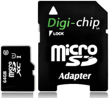 דיגי-צ 'יפ 64 ג' יגה-בייט כרטיס זיכרון 10 מיקרו-אס-די לפלאפון 500, 600, 601 ו-700