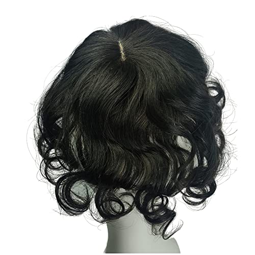 כלנית תכשיטי מתולתל גלי שיער טבעי טופר קליפ פאה עם צד פוני שיער פרינג ' לנשים פאות נוכריות עבור קל שיער