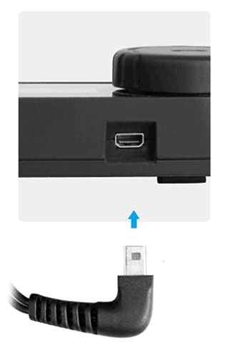 כבל USB של כבל מטען ישן עבור FreedConn Intercoms TCOM-SC, TCOMVB, COLO, T-MAX, T-REX, FDCVB, 8P MINI