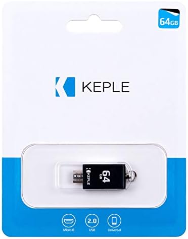 מקל USB 64 ג'יגה -בייט OTG למיקרו USB 2 ב 1 פלאש כונן זיכרון מקל 2.0 תואם למוטורולה Moto G6 Play / G5, G5