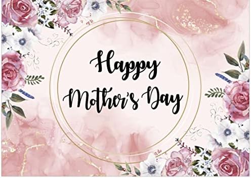 שמח אמא של יום רקע ורוד פרחי תמונה רקע עבור אמהות יום מסיבת קישוט באנר אספקת וום-8
