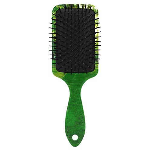 מברשת שיער של כרית אוויר של VIPSK, מברשת מדשאה צבעונית פלסטיק ירוק, עיסוי טוב מתאים ומברשת שיער מתנתקת