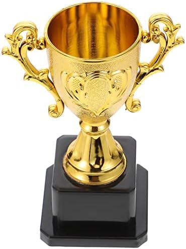 IMIKEYA 7 גבי גבי גבי זהב: 1 יח 'גביעי זהב לילדים פרסים פרסי גביע פלסטי גביע גביע גביע למסיבת ילדים