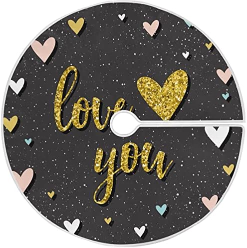 Oarencol Valentines Heart Love You Polka Dot Dot Creatt Tricit