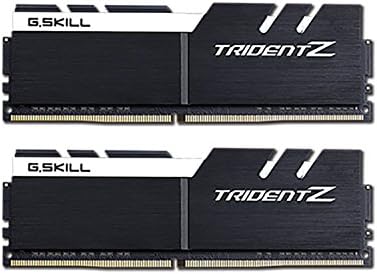 G.Skill F4-3200C14D-32GTZKW Trident Z סדרה 32 GB DDR4 3200 MHz CL14 ערכת זיכרון ערוץ כפול-שחור