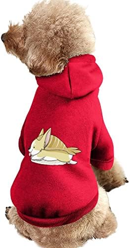 סושי סשימי קורגי בהתאמה אישית קפוצ'ונים עם כלב מחמד בגדים כלבים נעימים רכים נושמים סוודרים מחמד נושמים