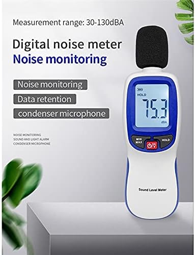 WYFDP רמת צליל דיגיטלי מד רעש מדע מנתח נפח רעש דציבלים דציבלים מעקב אחר מבחן מדידת מכשירים דציבלימטר