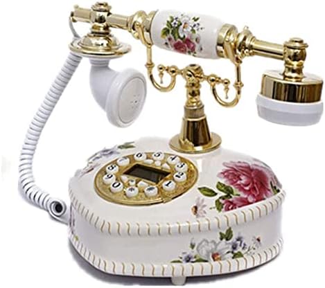 טלפון טלפוני קרמיקה סגנון קלאסי סגנון עתיק טלפון רטרו רטרו חיוג טלפון עתיק