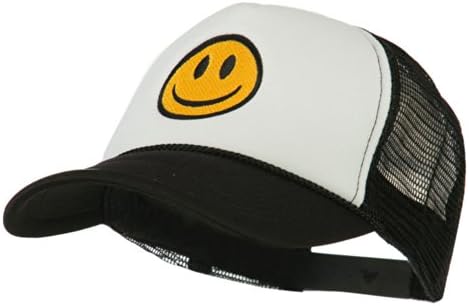 e4Hats.com חיוך פנים רקום קצף רשת חזרה כובע