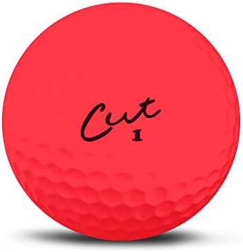 כדורי גולף בצבעי גולף ציפורי חתך מט - כדור גולף צבעוני רך ליבה - מציע ירידה בספין הכדור ושיפור