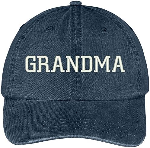 חנות הלבשה אופנתית סבתא רקומה פיגמנט צבוע כובע כותנה פרופיל נמוך