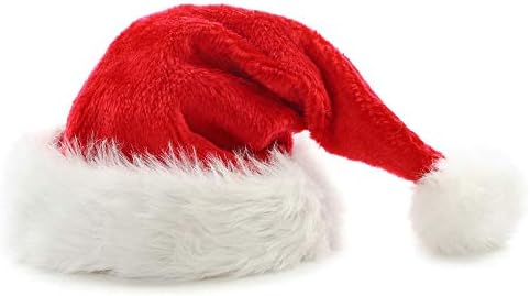 כובע חג מולד חורפי לנשים רך הורה-הורה-כובע שחם כובע חג המולד אדום כובע סנטה רך וחם רך
