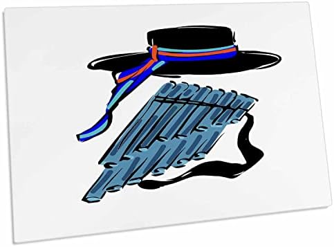 כובע 3 דרוז כחול פאן חליל עיצוב מוזיקת ​​סרט