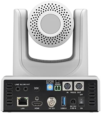 SMTAV 30X AI מעקב אחר מצלמת PTZ, HDMI/SDI/USB3.0/IP תפוקות סטרימינג לפגישה, כנסייה, אירועים, הוראה