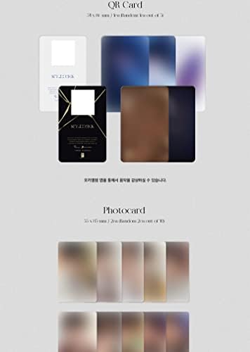 Up10tion Kim Wooseok ריק עמוד מיני אלבום מיני גרסת Poca Photostand חבילה+כרטיס QR+PhootCard+מדבקה+מעקב