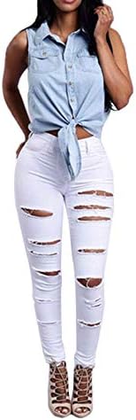נשים אמצע מותן גוף גוף סקיני ג'ינס ג'ינס נמתח מכנסיים דקים באורך עגל רוכסן כפתור אופנה אישה ג'ינס רזה