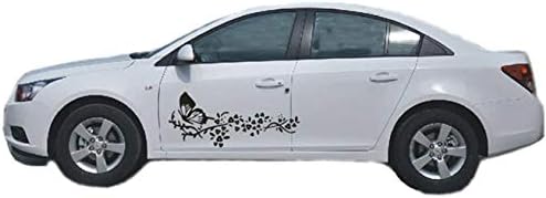 מדבקות מכוניות מדבקות מכוניות פרחים לשני הצדדים של גוף הרכב