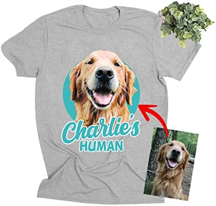 Pawarts חולצת כלבים בהתאמה אישית חולצות כלב חולצות לנשים - חולצה בהתאמה אישית טיז גרפי אמהות
