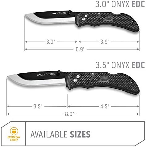 קצה חיצוני 3.5 אוניקס EDC - סכין כיס עם להבים הניתנים להחלפה וקליפ כיס. סכין EDC Share Share. שחור
