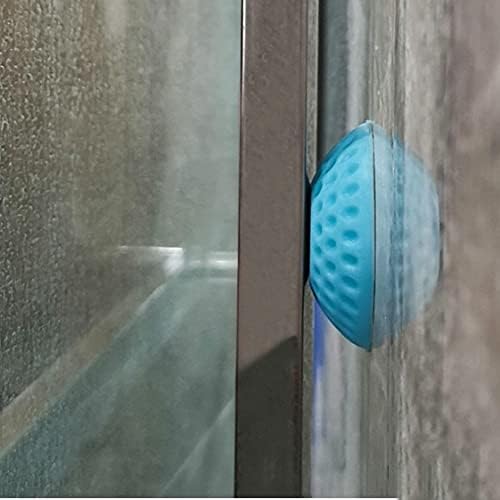 Quanjj 10 PCS אילם עיבוי רך כדי להגן על הקיר מדבקות עצמיות מדבקות דלת סגנון סגנון כרית גומי דלת דלת