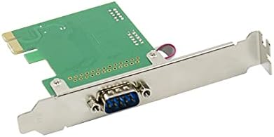 1 יציאה PCI RS232 כרטיס מתאם טורי עם 16C750 UART - PCIE X1 עד RS -232 כרטיס סידורי